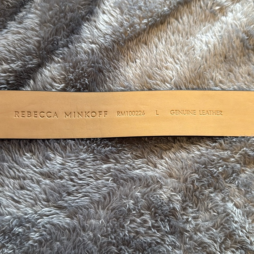 Rebecca Minkoff leather studded belt - Picture 4 of 9